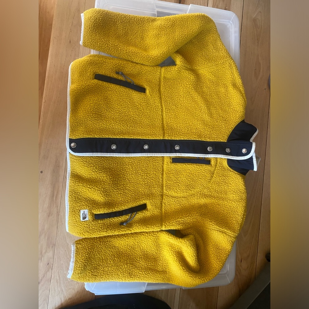 North Face Cragmont Fleece Jacket, Yellow